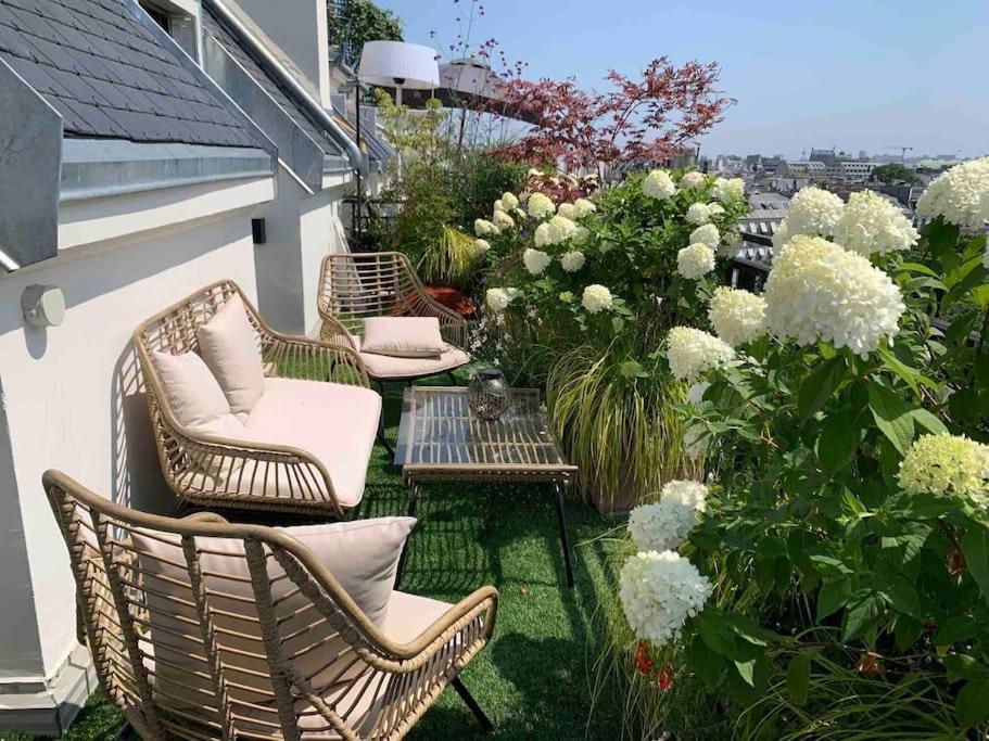 New Rbnb Eiffel Tower Rooftop 360 Terrace View And Parking Parijs